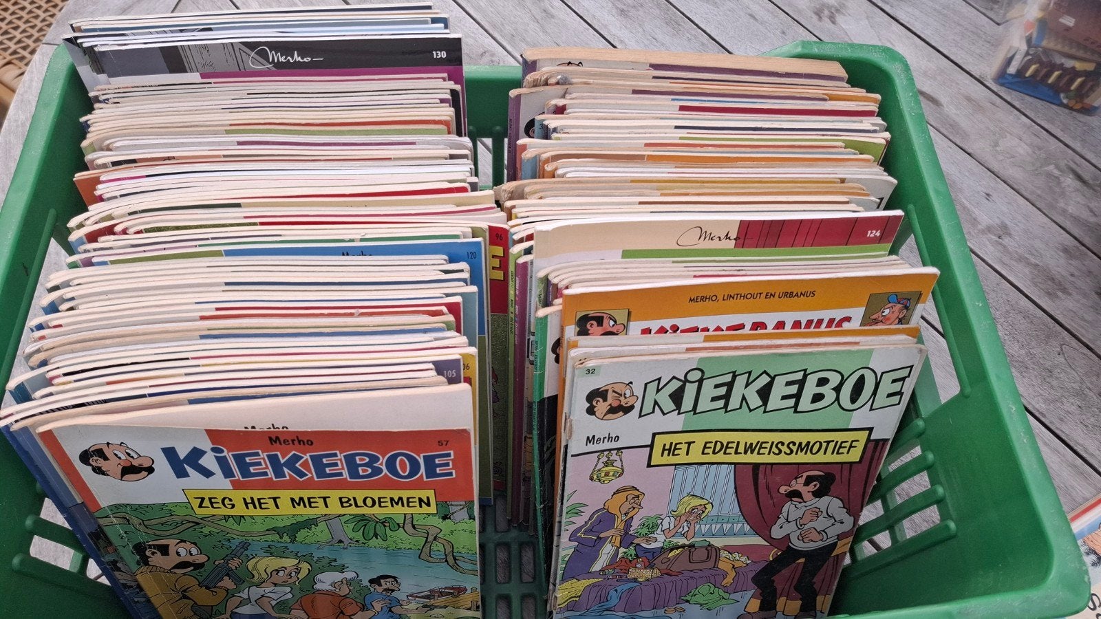 tal van kiekeboes, Enlèvement