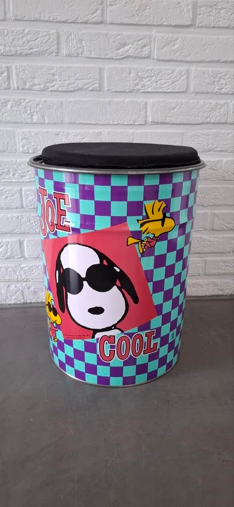 Peanuts joe cool bijzettafel, krukje, vuilbak, opberger, Ophalen