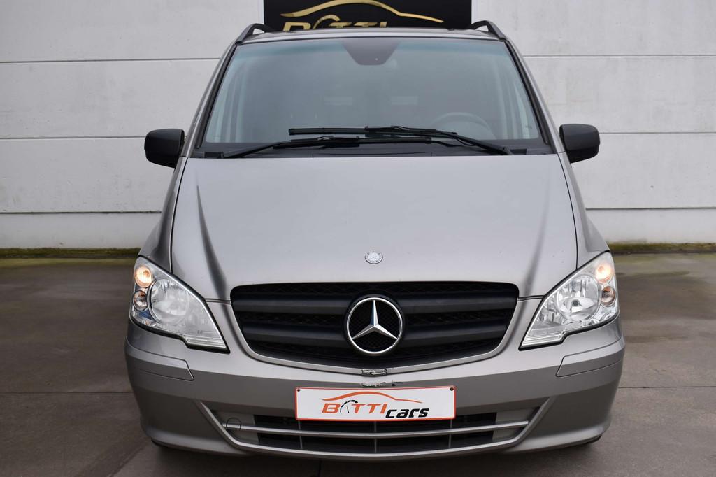 Mercedes-Benz Vito 2.2 CDI* Dubbel Cabine 5plaatsen* Trekhaa, Auto's, Euro 5, Stof, Gebruikt, 4 cilinders