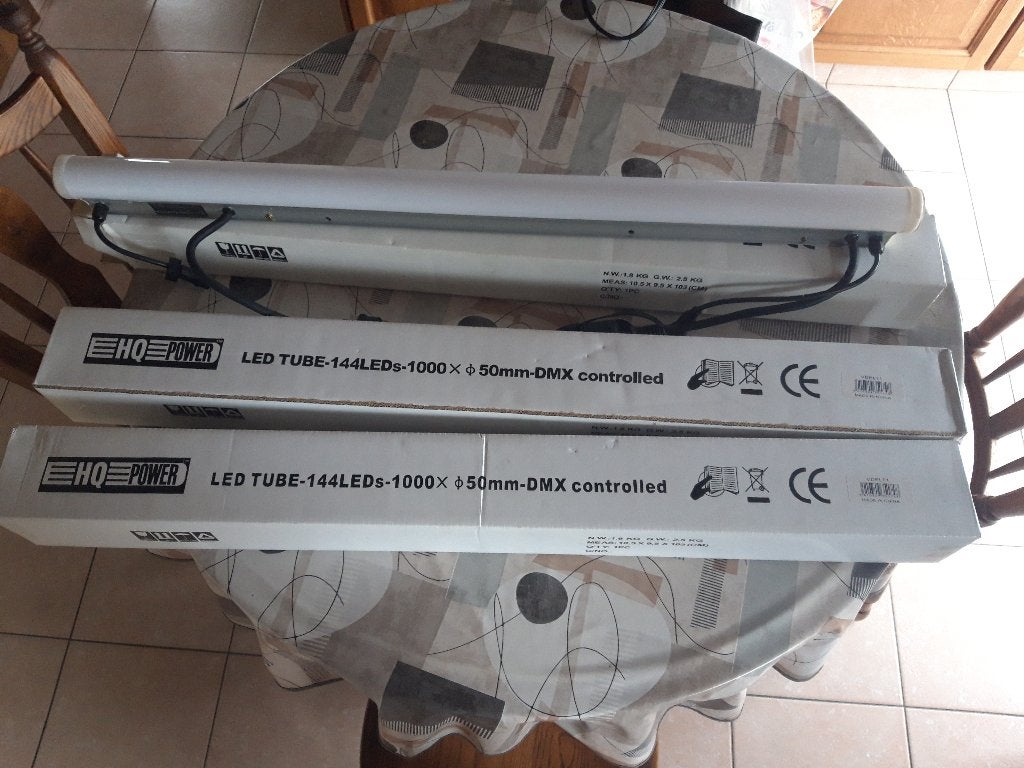 LED-Tubes DMX Control, Musique & Instruments, Lumières & Lasers, Enlèvement, Comme neuf, Lumières