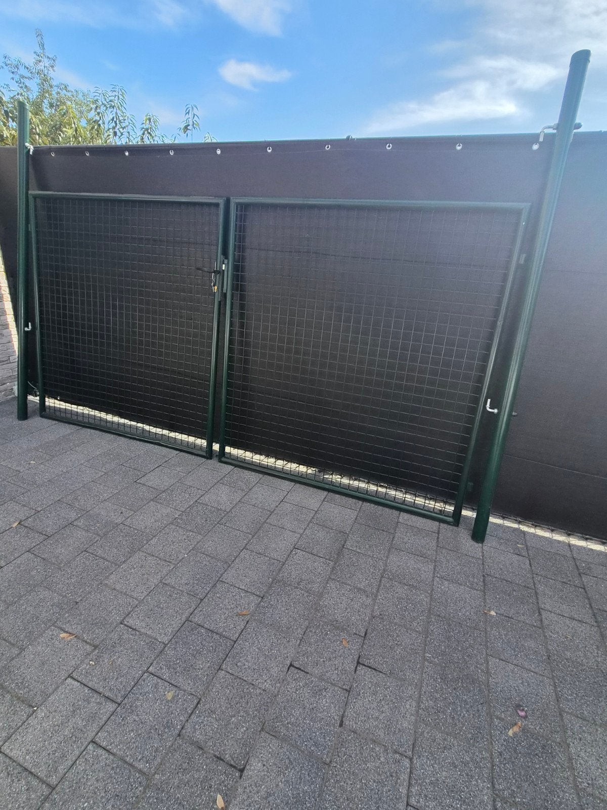 tuin poort 3 m x 1,5 m perfect instaat, 200 cm ou plus, Comme neuf, Enlèvement, Fer