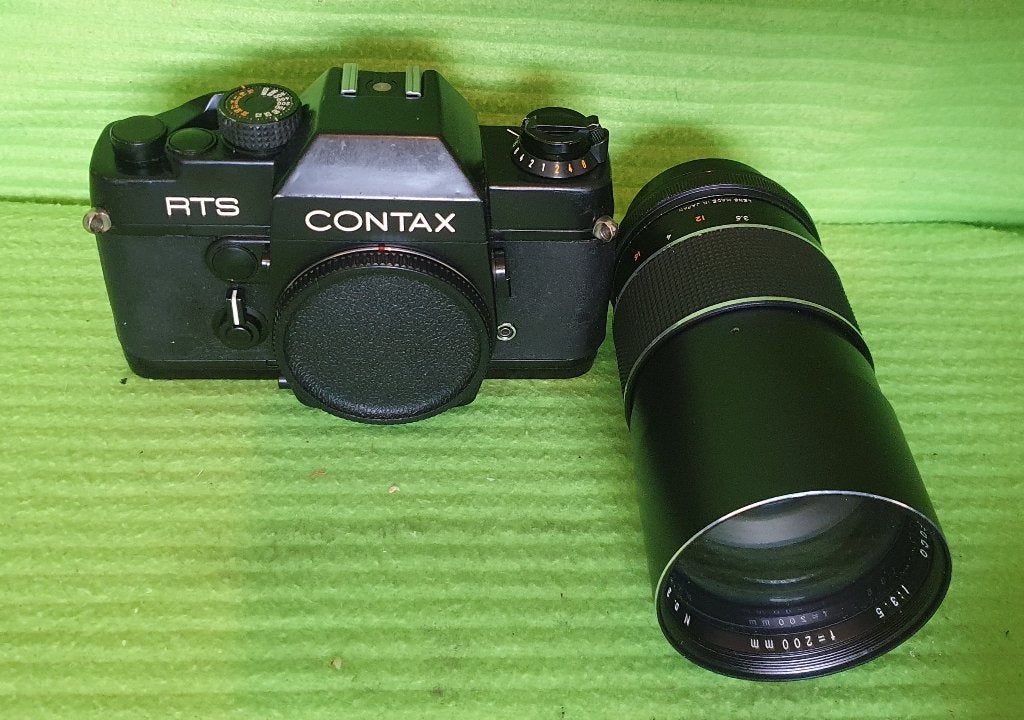 Contax rts 1, Audio, Tv en Foto, Ophalen, Gebruikt, Spiegelreflex, Overige Merken