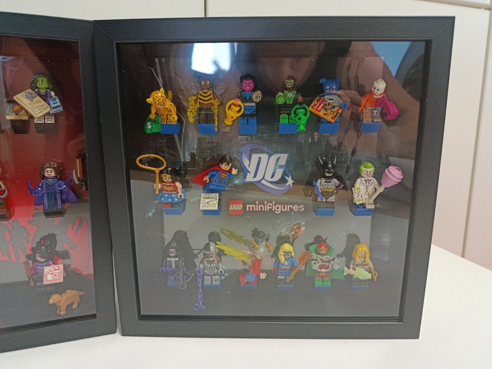 Minifigurines Lego DC complètes avec cadre, Enlèvement ou Envoi, Complet, Lego