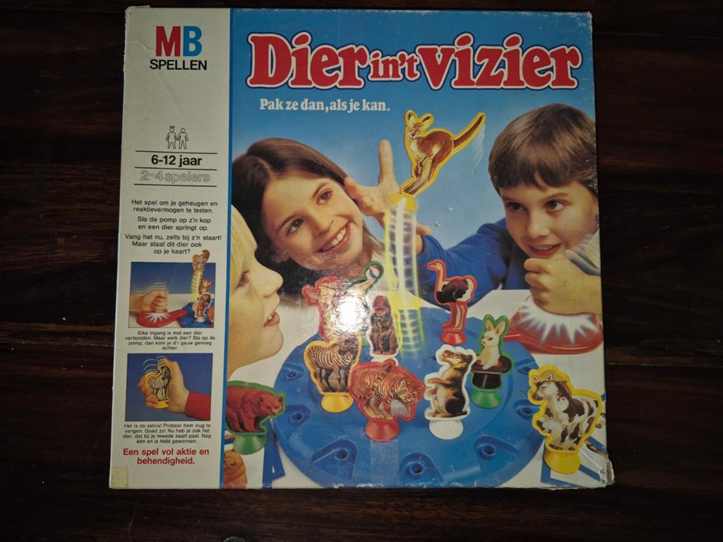 Dieren in't vizier mb, Ophalen of Verzenden