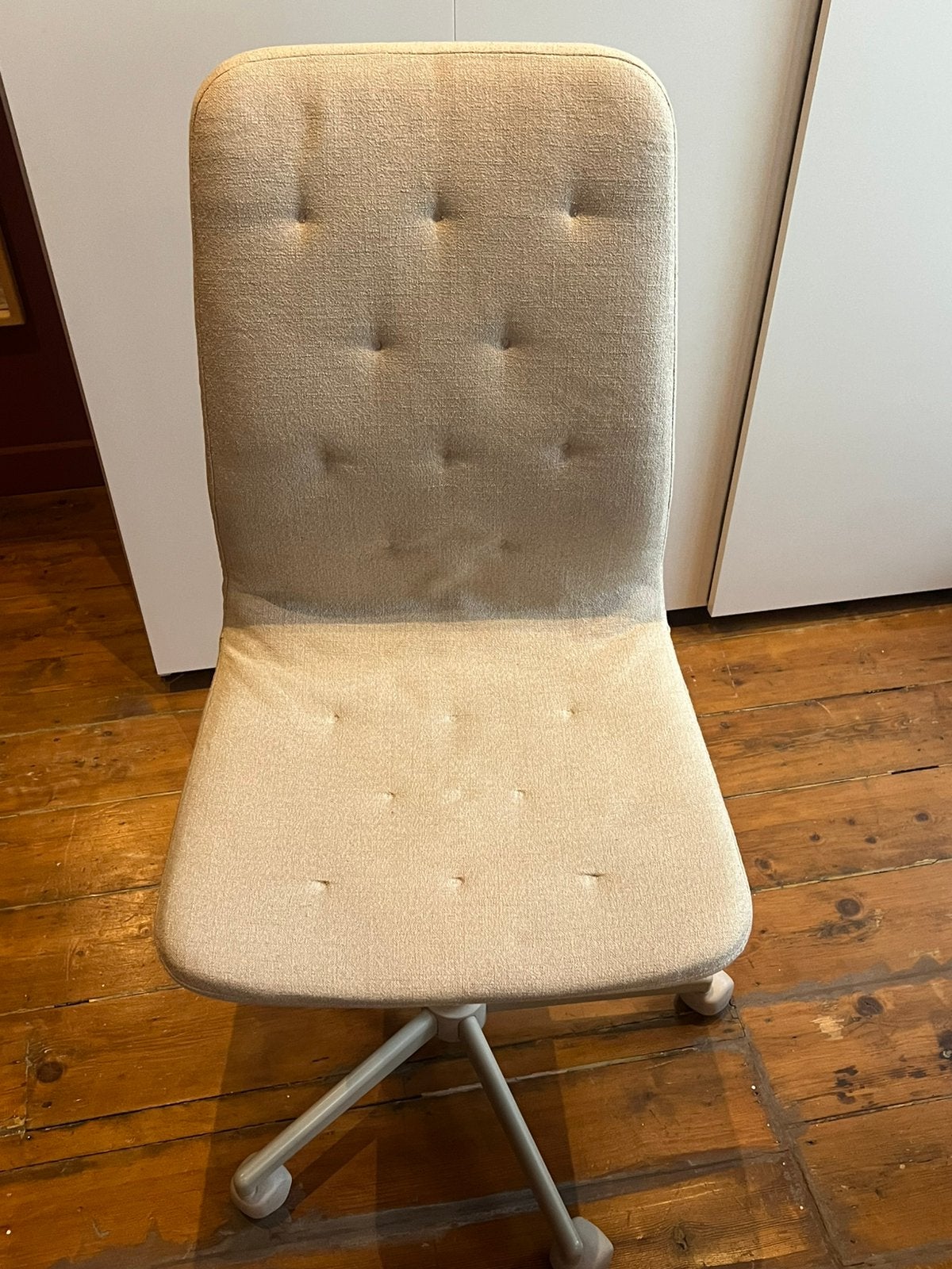 Bureaustoel/en, Ophalen, Zo goed als nieuw, Beige, Bureaustoel