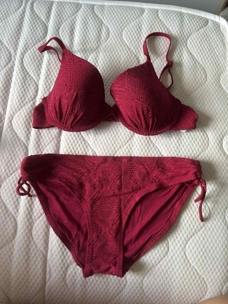 Maillot de bain bordeaux, Kleding | Dames, Ophalen, Colours of the world, Overige kleuren, Badpak