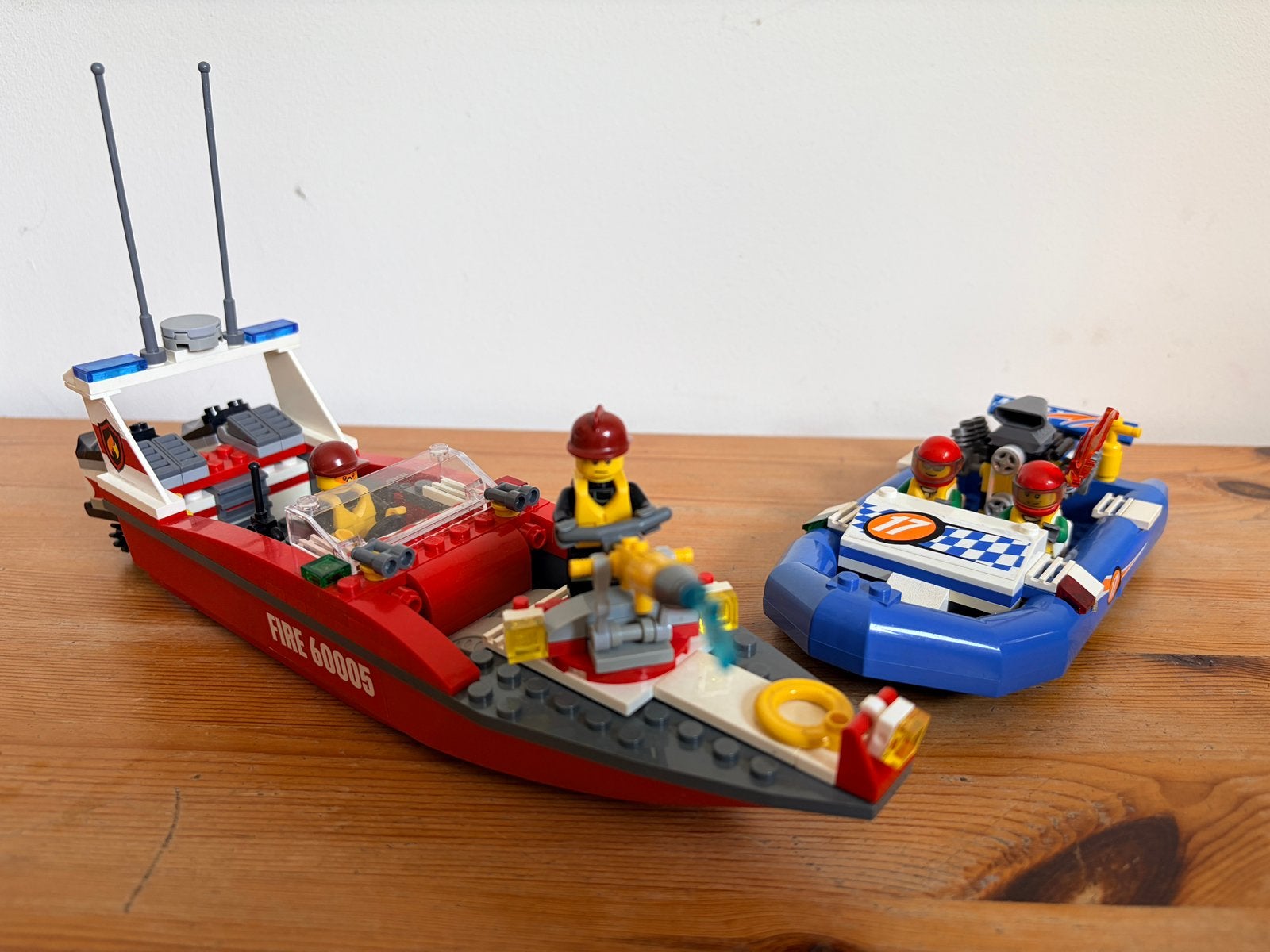 Lego City Brandweerboot (set 60005), Ophalen, Lego, Compleet, Complete set