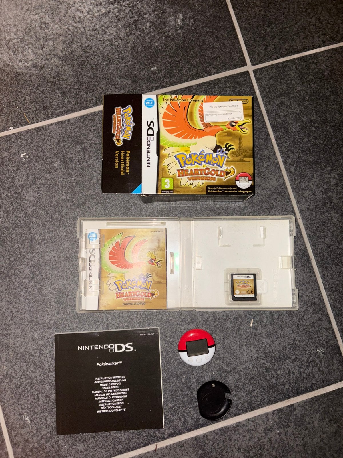 Pokemon heartgold, 1 speler, Ophalen, Zo goed als nieuw