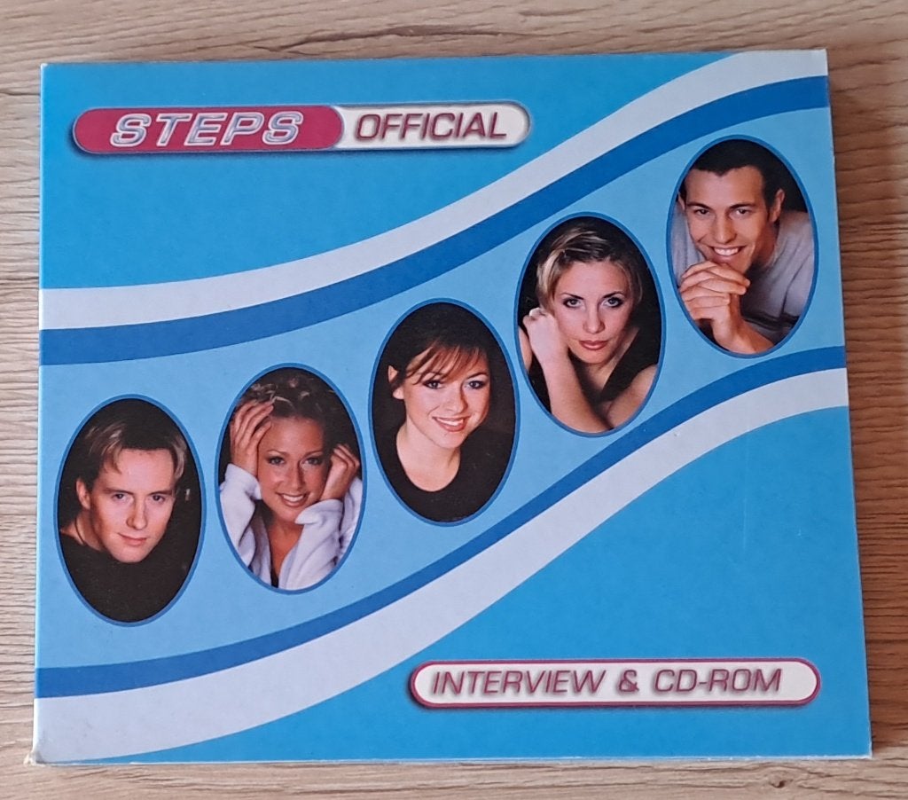 Steps – Official Interview CD And CD-ROM, Enlèvement ou Envoi, 1990 - 1999, Comme neuf