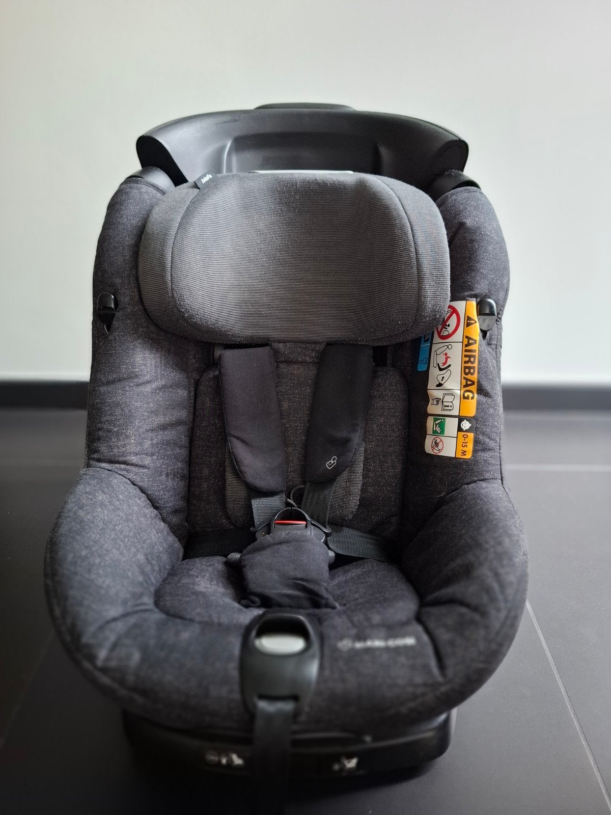 maxicosi isize axissfix autostoel Grey va. baby, Mode veille, Comme neuf, Enlèvement, Isofix