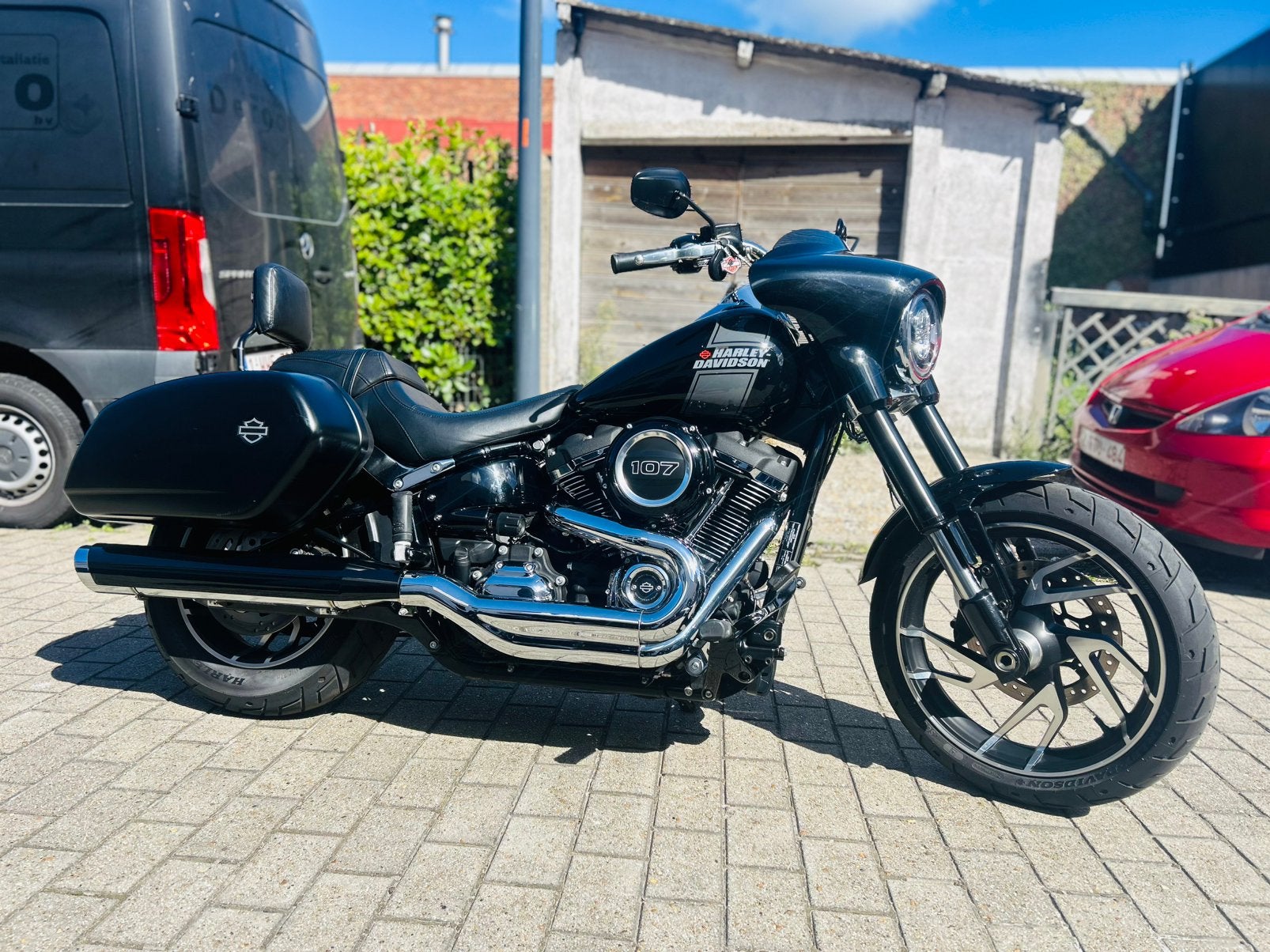Sport Glide NIEUWSTAAT‼️, Motoren, Motoren | Harley-Davidson, 2 cilinders, Bedrijf, Toermotor