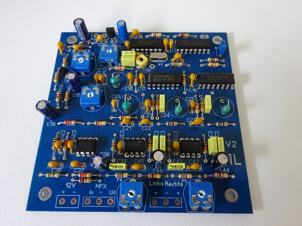 Bouwpakket van een stereocoder., Telecommunicatie, Zenders en Ontvangers, Verzenden, Nieuw, Zender
