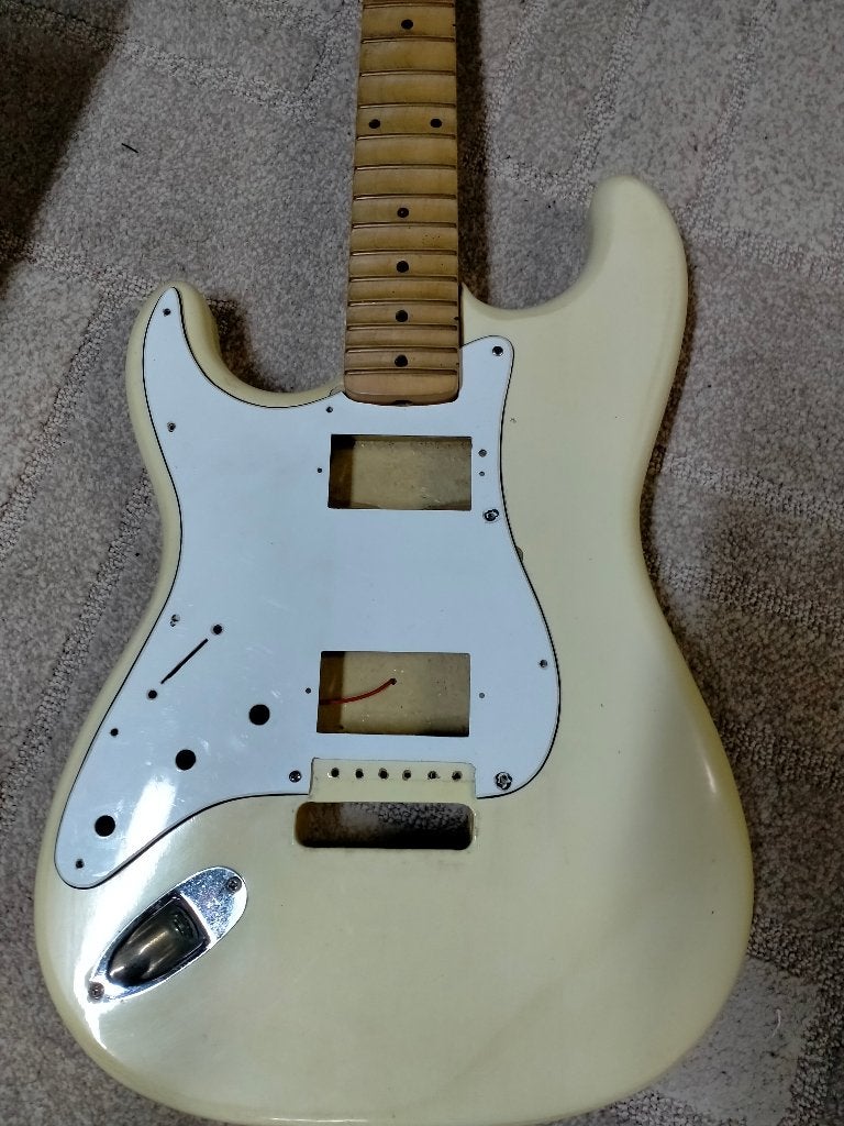 Daag VP Stratocaster uit, linkshandig., Ophalen of Verzenden, Gebruikt