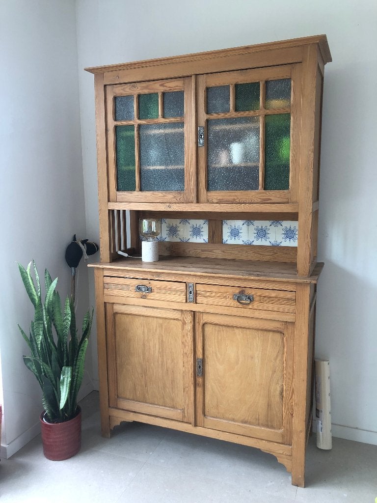Buffetkast, Huis en Inrichting, Kasten | Buffetkasten, Ophalen, Glas, Gebruikt, Landelijk