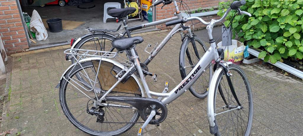 Dames en herenfiets, Ophalen of Verzenden