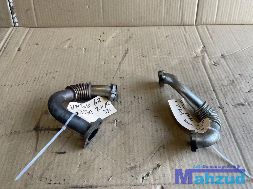VW POLO 6R 1.2 TDI EGR pijp buis set 2009-2014, Gebruikt, Volkswagen, Volkswagen AG, Vw@volkswagen.de