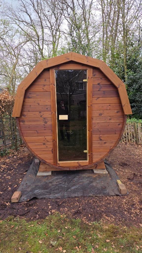 2M Barrel Sauna Gratis Levering en Plaatsing, Ophalen of Verzenden