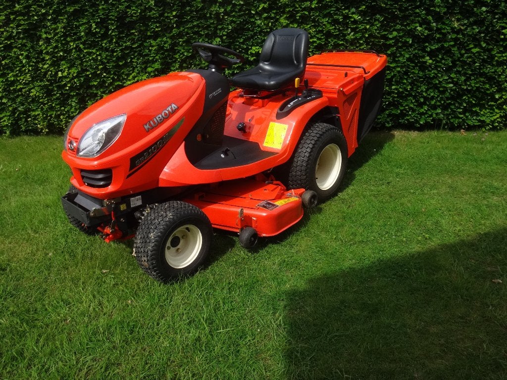 Kubota tracteur tondeuse, Jardin & Terrasse, Tondeuses autoportées, Utilisé, 120 cm ou plus, Démarrage électrique, Bac de ramassage