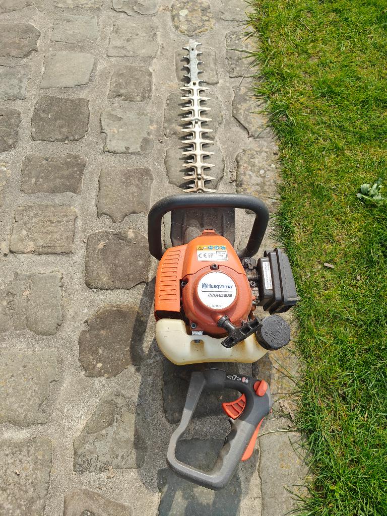 Set haagscharen, Tuin en Terras, Ophalen, Gebruikt, Benzine, Husqvarna