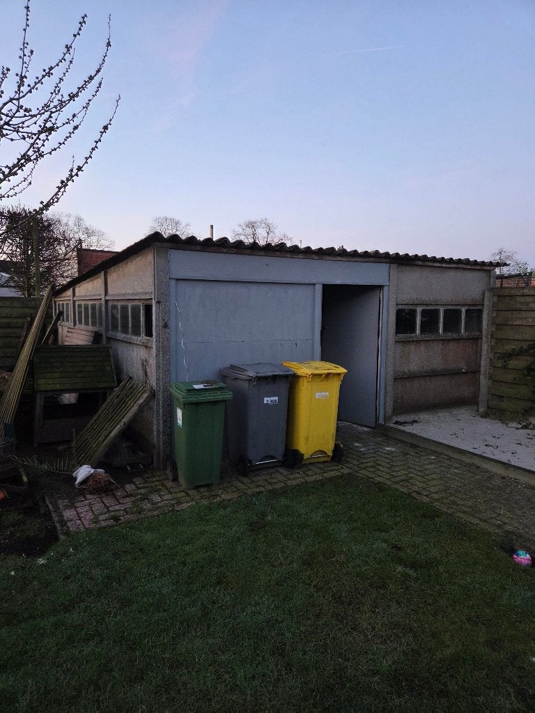 Tuinhok  gratis zelf af te breken, Tuin en Terras, Ophalen, Overige materialen, Gebruikt, Tuinhuis