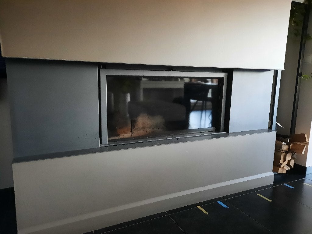 Inbouwhaard Stuv21, Huis en Inrichting, Haarden, Ophalen, Gebruikt, Inbouwhaard, Houthaard