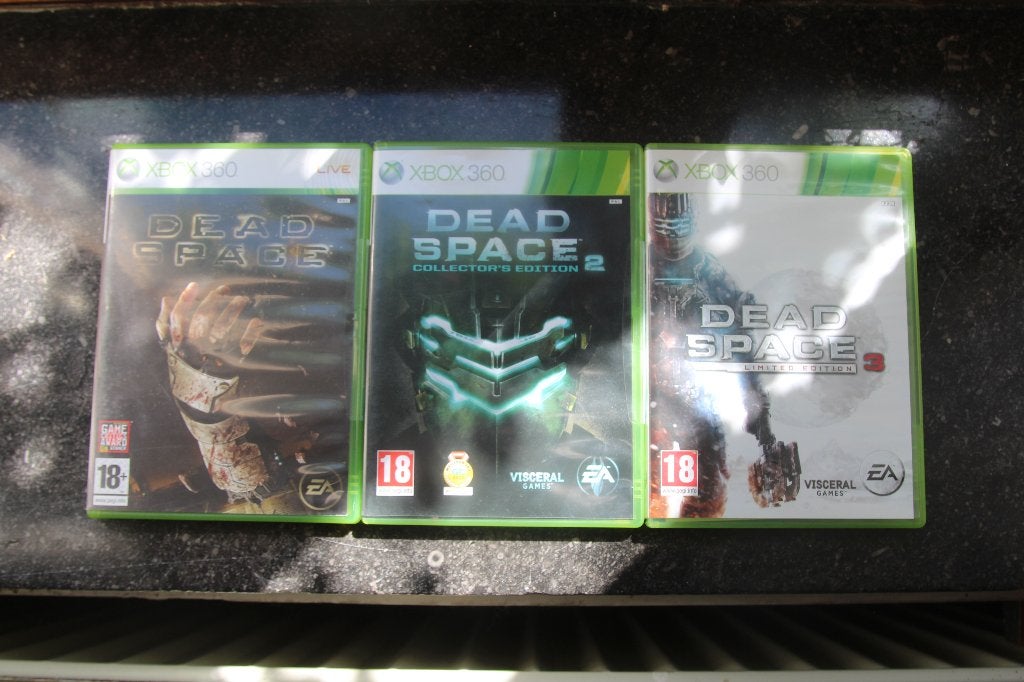 Dead Space 1, 2 et 3 pour XBOX 360, Shooter, 1 joueur, À partir de 18 ans, Enlèvement