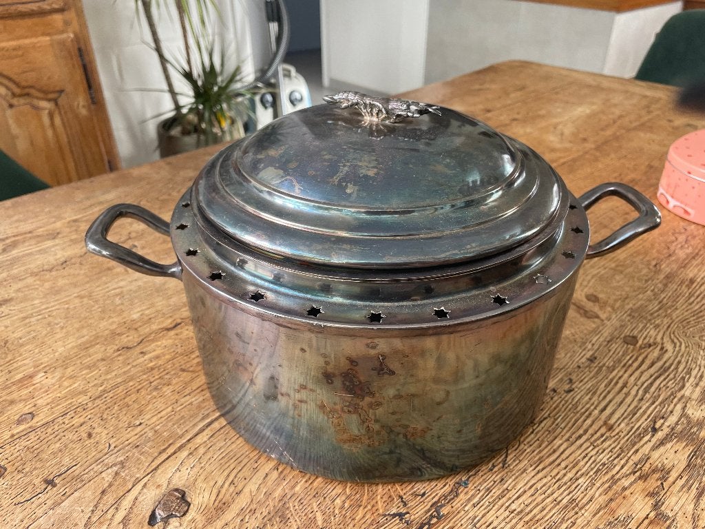 BOL À HOMARD ART DÉCO, Enlèvement ou Envoi, Art deco, Métal, Autres sujets