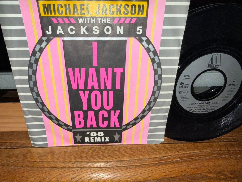 I Want You Back - Never Can Say Goodbye, Originele persing, 7 inch, Single, Ophalen of Verzenden
