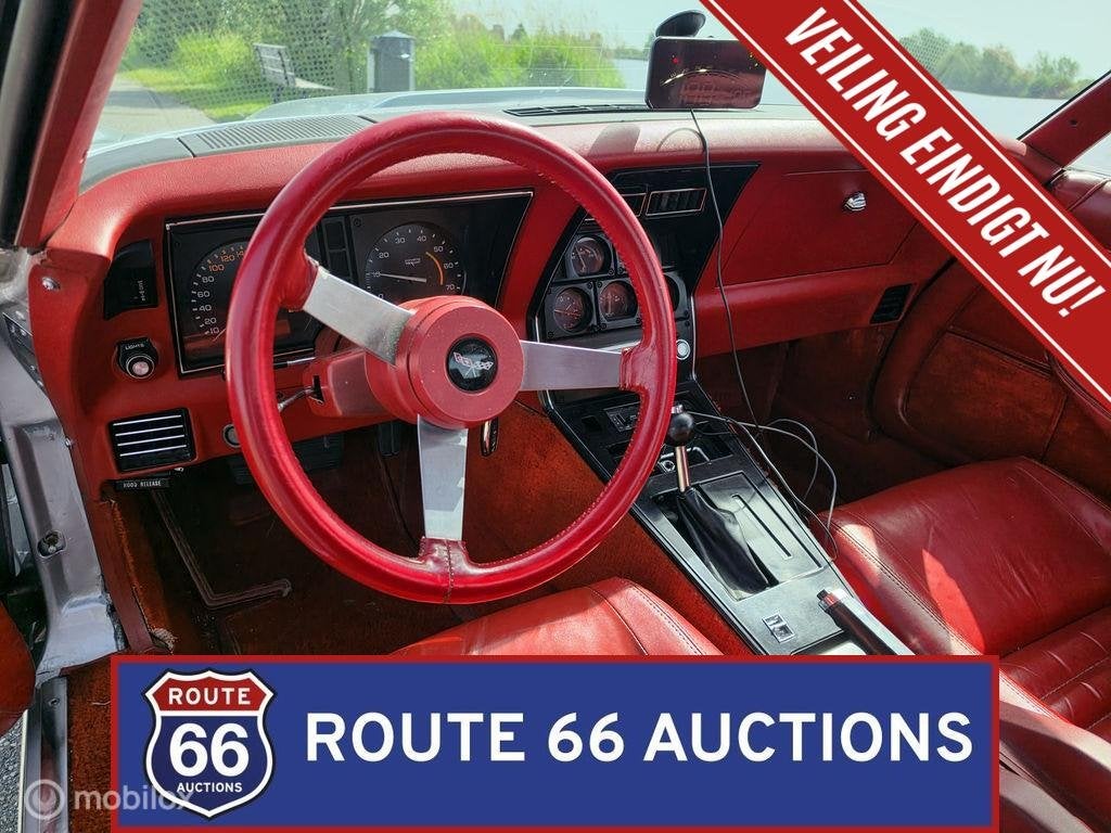 Chevrolet Corvette C3 | 1979 | Route 66 Auctions, Autos, Achat, Entreprise, Chevrolet, Boîte manuelle