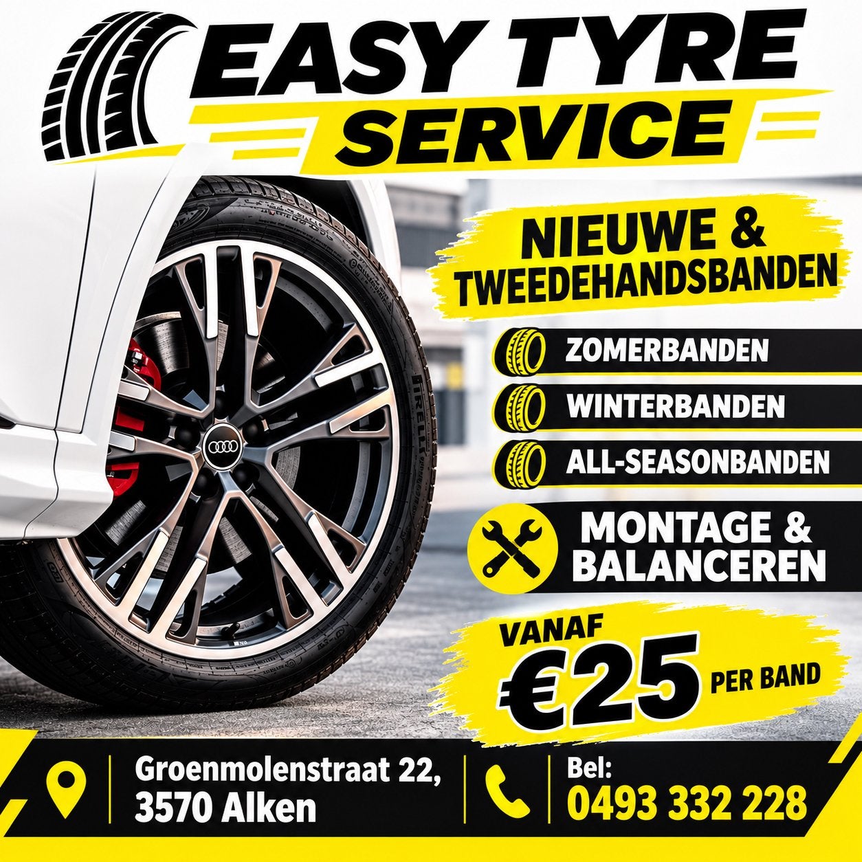 Adres:  Groenmolenstraat 22, 3570 Alken  0493 33 22 28, Auto-onderdelen, Ophalen of Verzenden