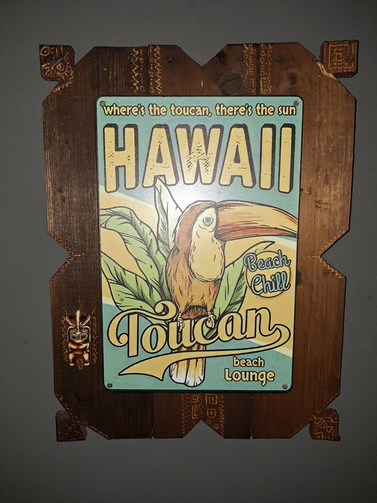 tiki deco, Ophalen of Verzenden