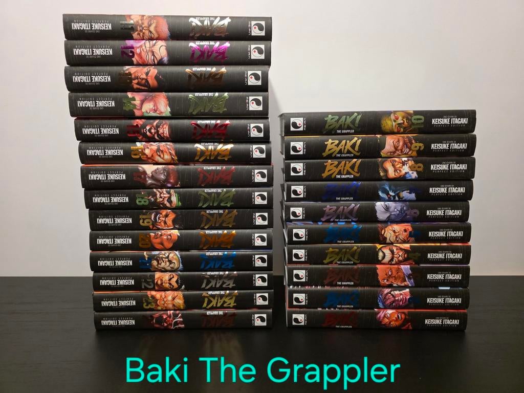 Baki the grappler 1 à 24, Comics, Enlèvement