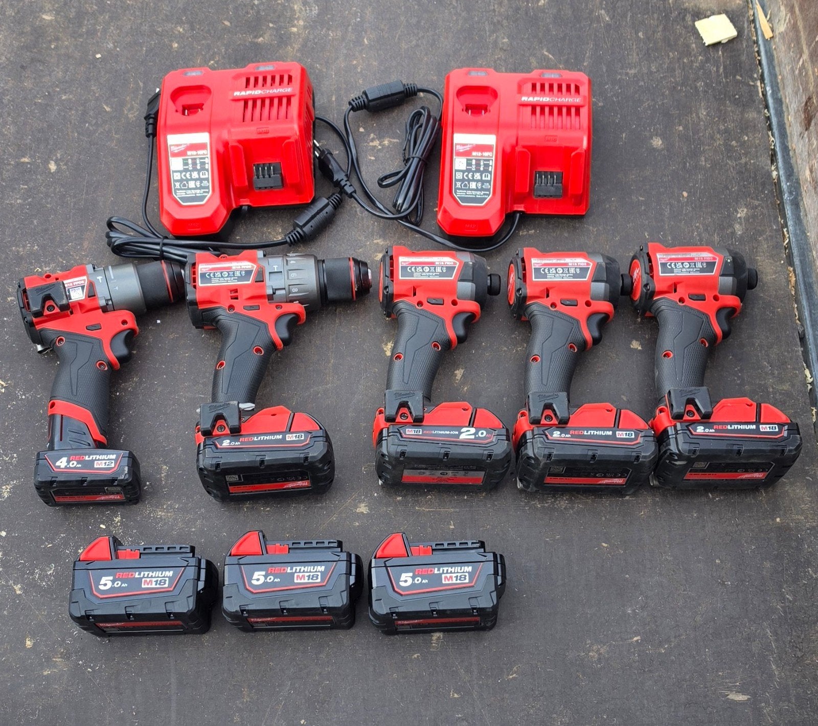 Assortiment milwaukee, Ophalen, Zo goed als nieuw, Overige typen