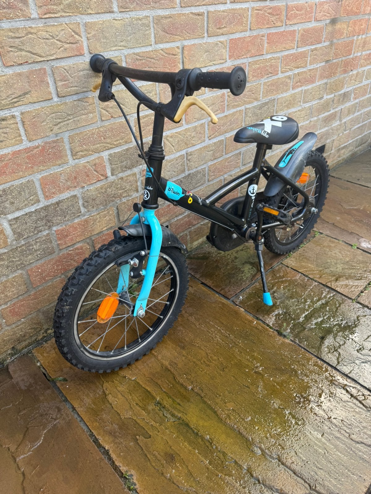 Vélo pour enfants 16 pouces btwin, Vélos & Vélomoteurs, Enlèvement, Comme neuf, Frein sur jante, 16 à 20 pouces