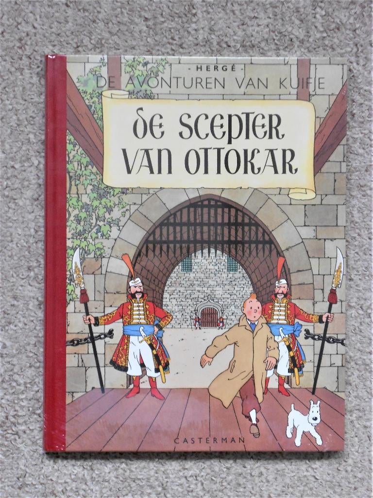 Kuifje - De Scepter van Ottokar - hardcover facsimile 2005, Boeken, Eén stripboek, Nieuw, Ophalen of Verzenden, Herge