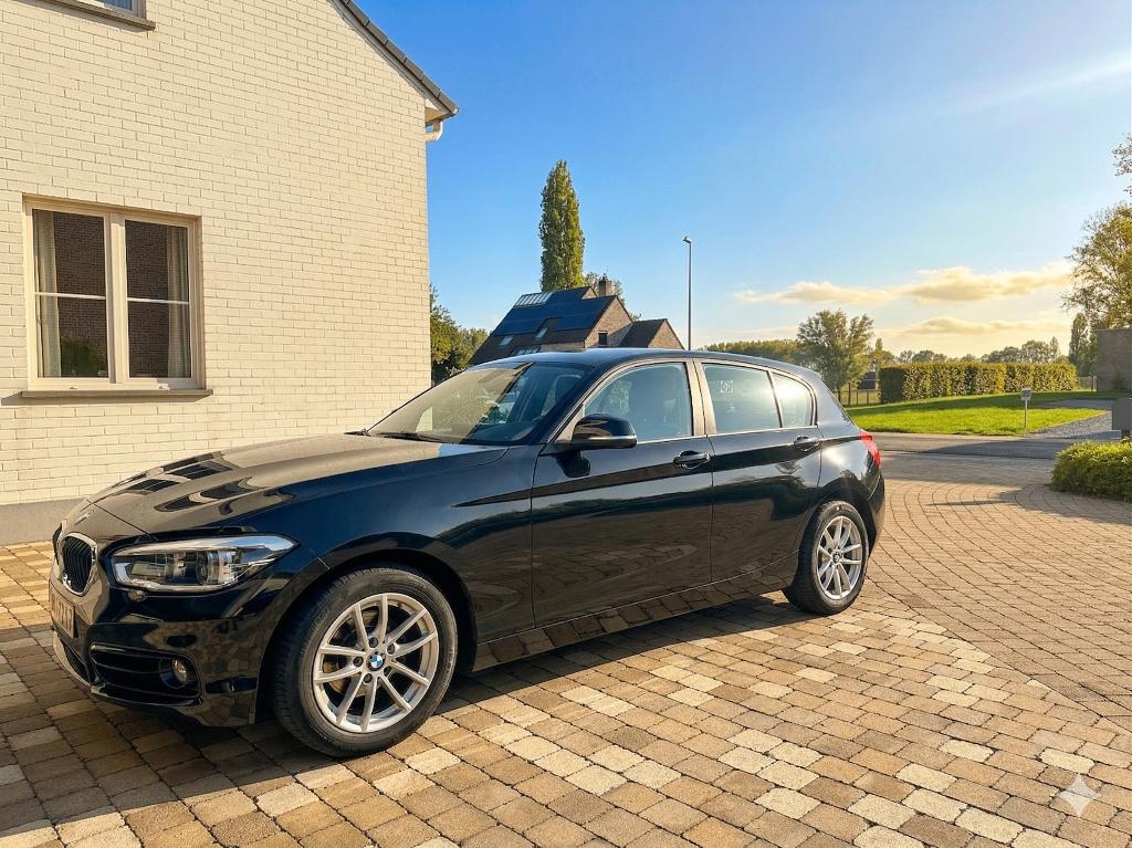 BMW 118 I - 76.000 KM, Auto's, USB, 1995 cc, 4 cilinders, Zwart
