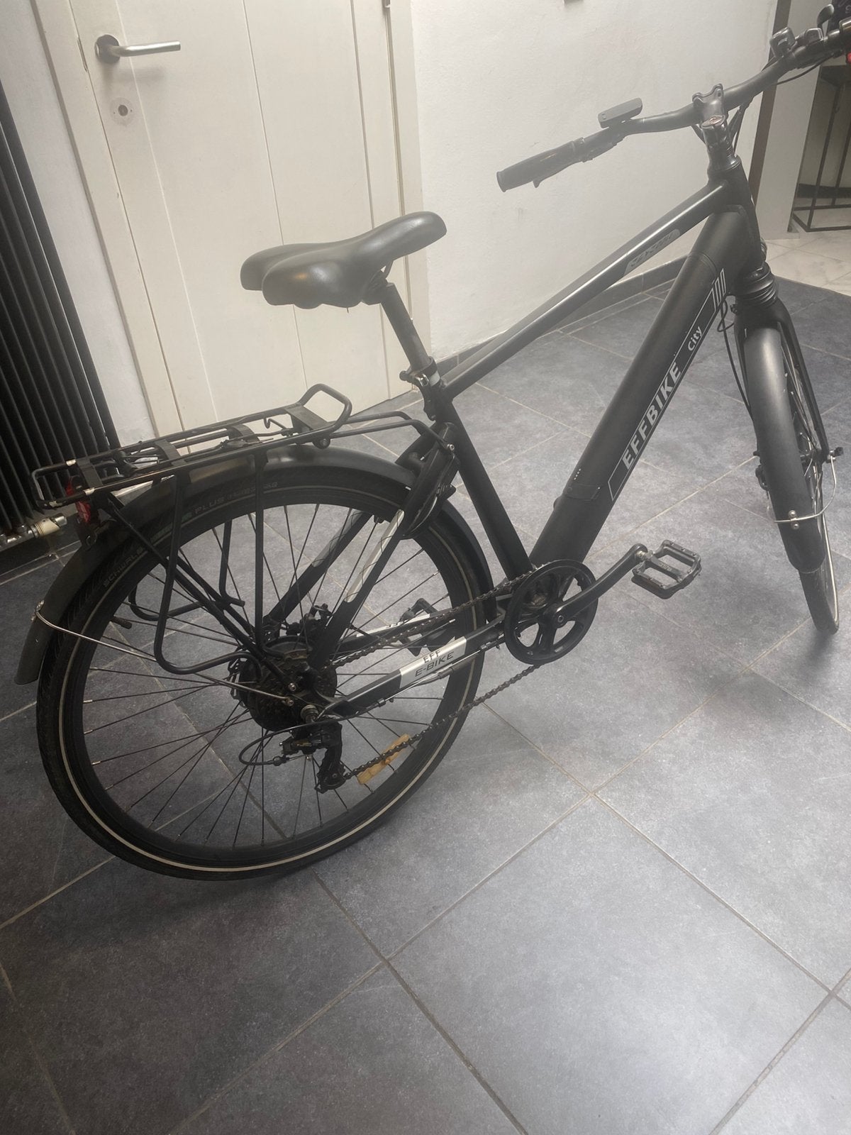 Elektrische herenfiets 28 inch EFFBIKE, Fietsen en Brommers, Fietsen | Heren | Herenfietsen, Ophalen, Gebruikt, Schijfrem, Overige merken