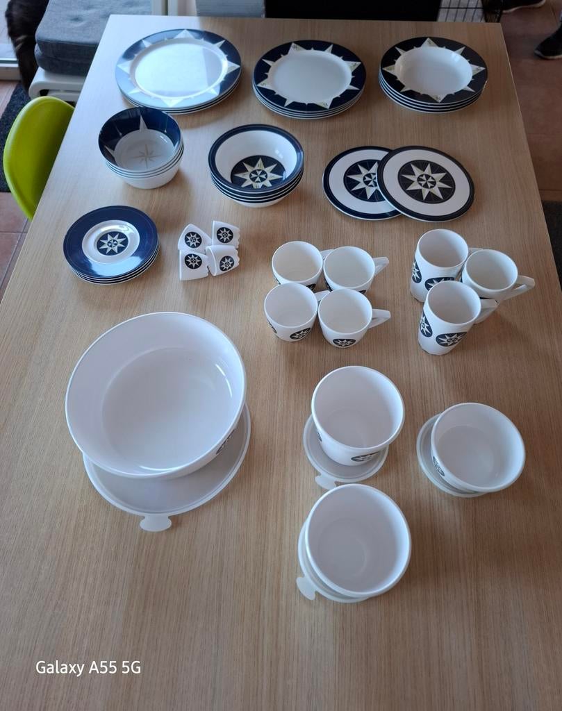 Campingservies van MEPAL, Caravans en Kamperen, Ophalen, Gebruikt