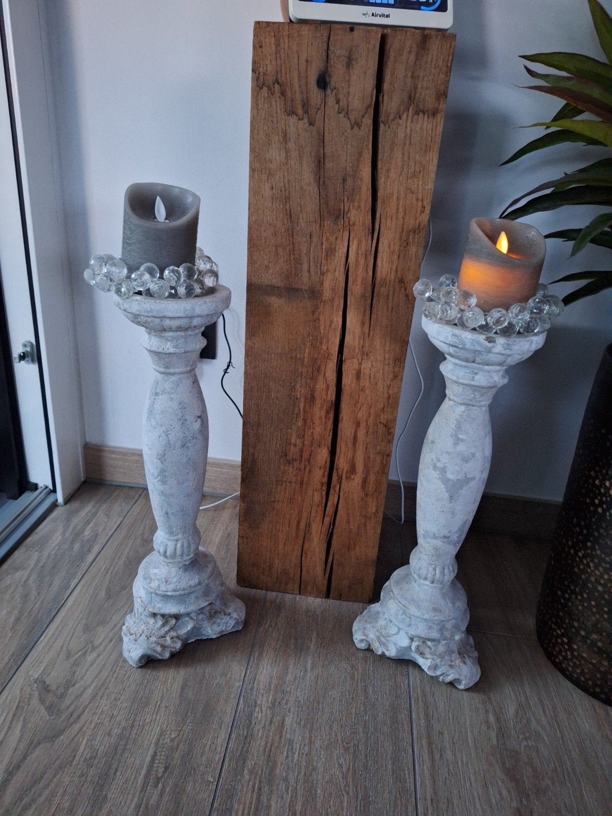 2 mooie kandelaars., Huis en Inrichting, Woonaccessoires | Zuilen en Pilaren, Ophalen, Zo goed als nieuw