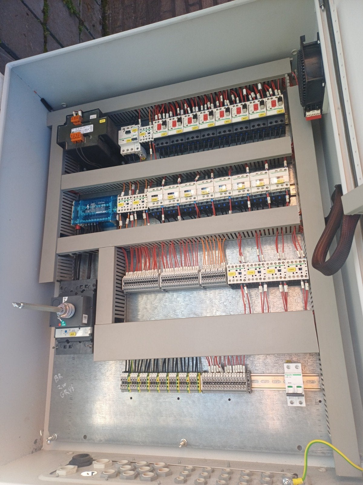 Industriële schakelkast / besturingskast – compleet uitgerus, Doe-het-zelf en Bouw, Ophalen