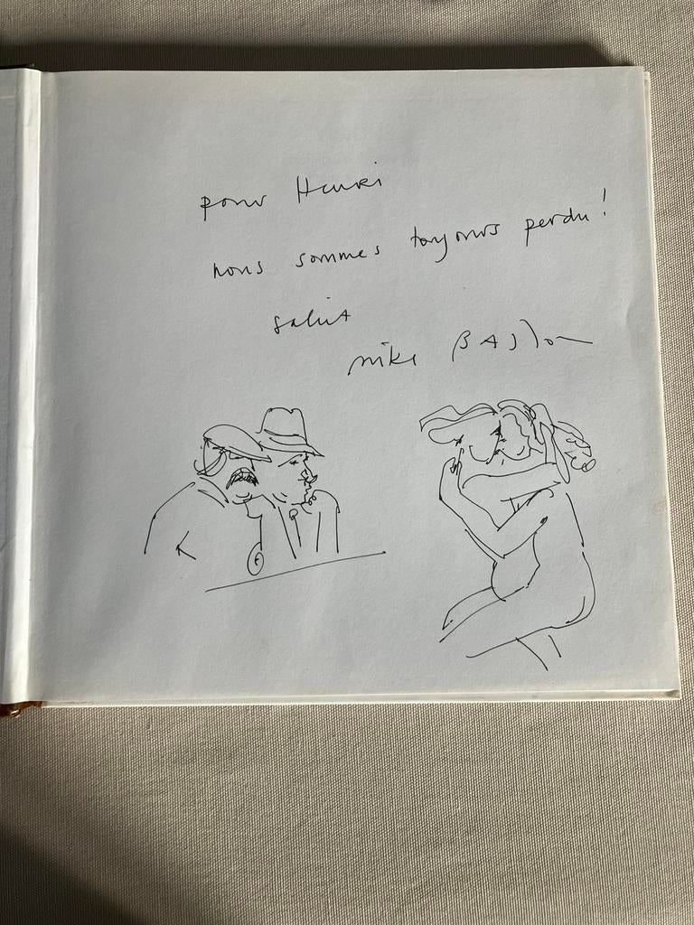 Michael Bastow / Visions met originele tekening, Ophalen of Verzenden, Zo goed als nieuw
