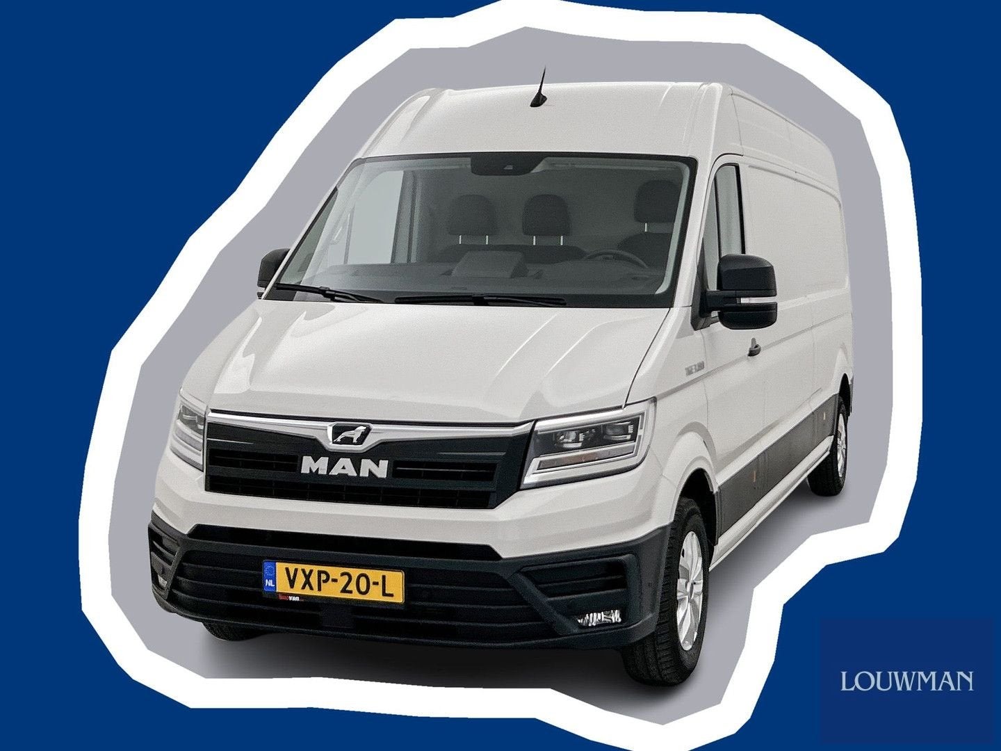MAN TGE 35 2.0 L4H3 177pk Navigatie Led Adaptieve cruisecont, Automaat, 259 g/km, Wit, Bedrijf