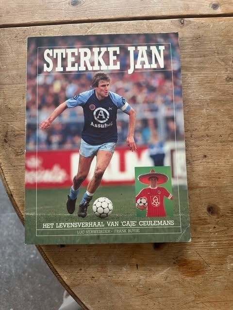 sterke Jan 1988 het levensverhaal van Caje Ceulemans, Boeken, Ophalen of Verzenden, Zo goed als nieuw, Balsport, Luc Verweider