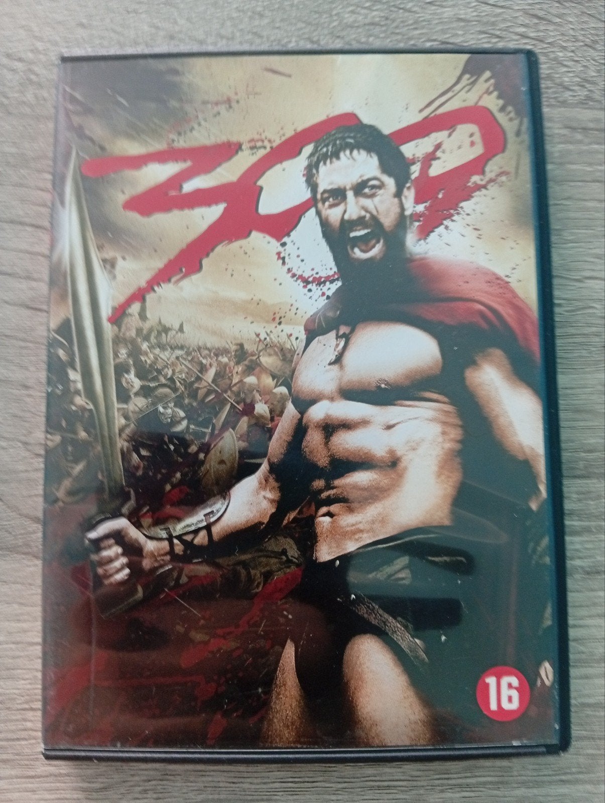300 actie dvd Gerard Butler, Nederlands, Vanaf 16 jaar, Actie, Ophalen of Verzenden