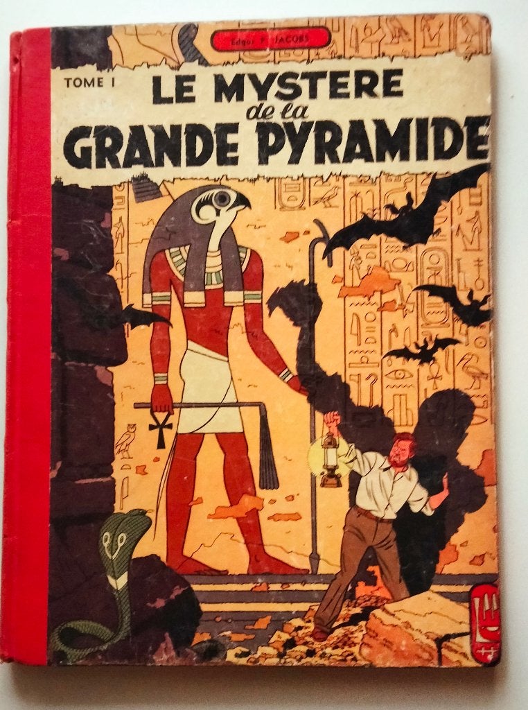 Blake en Mortimer - Le mystère de la grande pyramide  1954, Boeken, Ophalen of Verzenden, Gelezen, Jacobs, Edgar Pierre