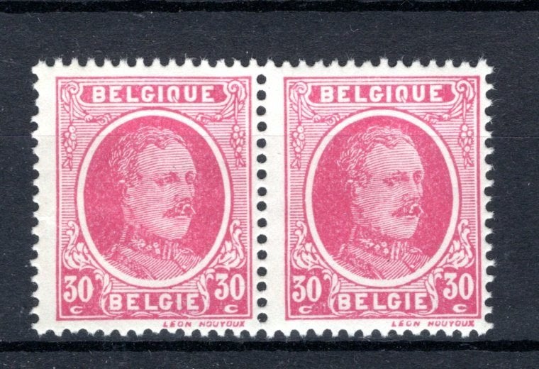 200 MNH 1922 - Z.M. Koning Albert 1 (2 stuks), Postzegels en Munten, Verzenden, Postfris, Postfris