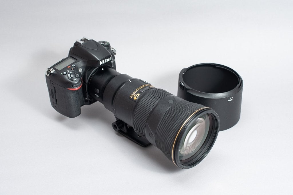 Nikon Nikon Nikkor AF-S 500 mm F5.6E PF ED VR + Nikon D610, Ophalen, Spiegelreflex, Zo goed als nieuw, Nikon