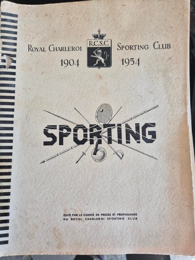 Royal charleroi sporting club livre d'or 1904 1955, Enlèvement
