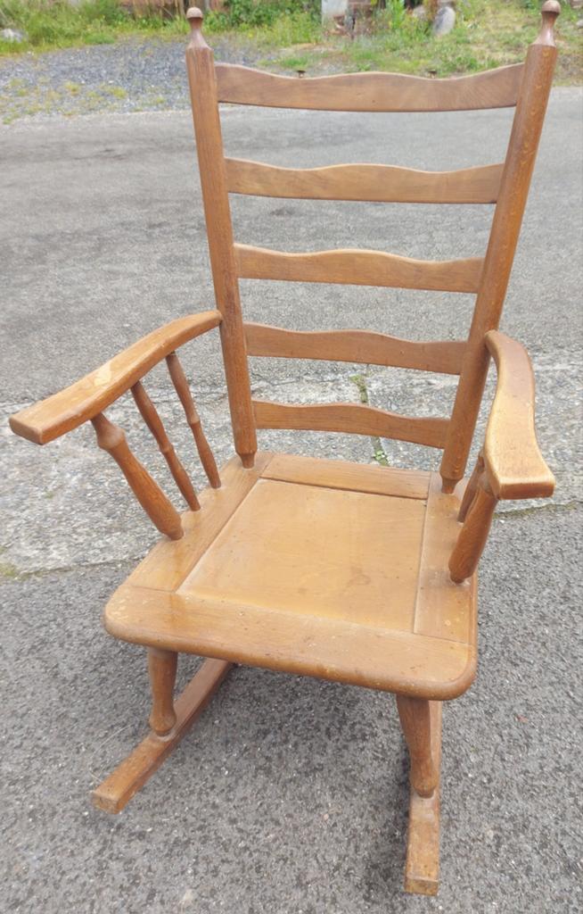 Rocking chair, Enlèvement