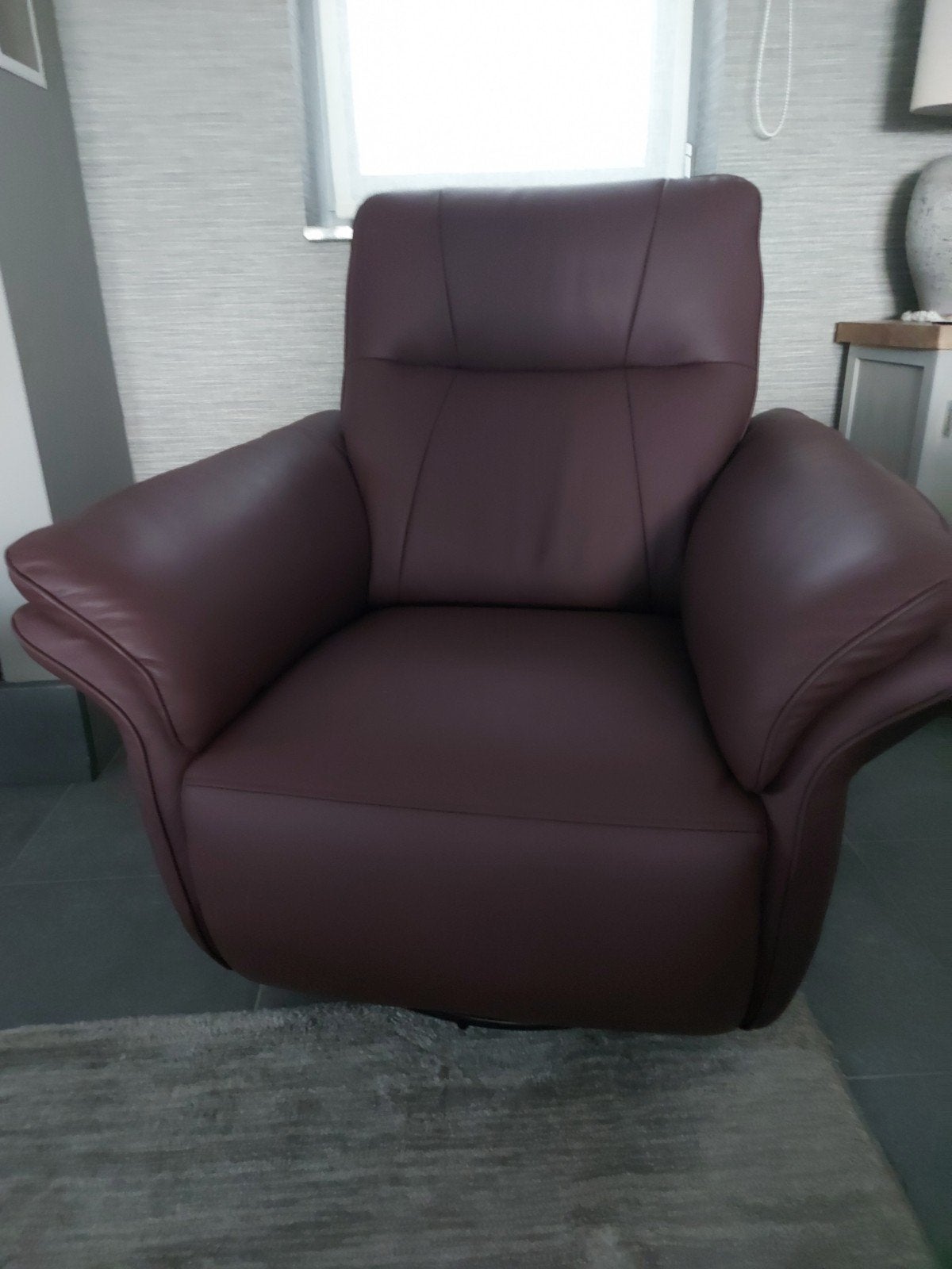Siège 1 personne avec chauffage, Maison & Meubles, 75 à 100 cm, Tijdloos stoer, Comme neuf, Enlèvement
